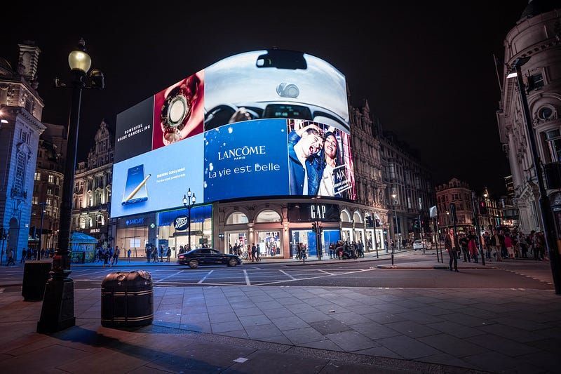 LED advertising screens