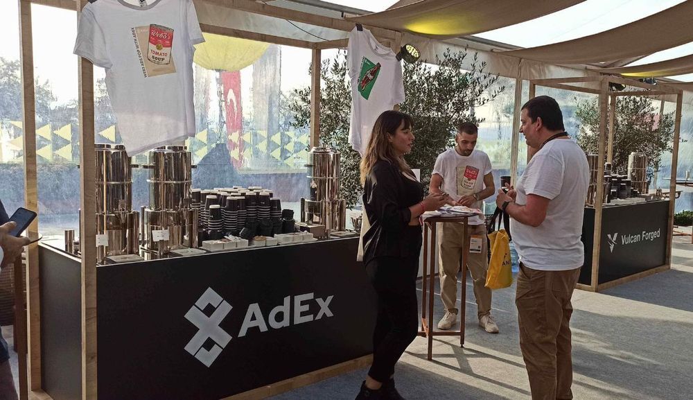 AdEx's coffee both at BBW in Istanbul 2023