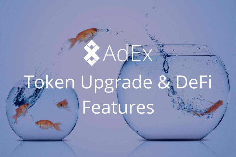 Token upgrade and DeFi features
