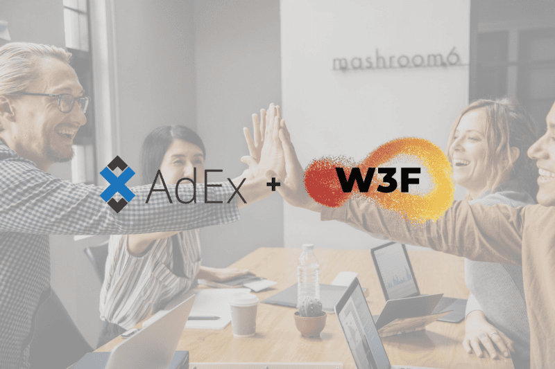 AdEx Teams Up with Web3 Foundation for a Collaboration